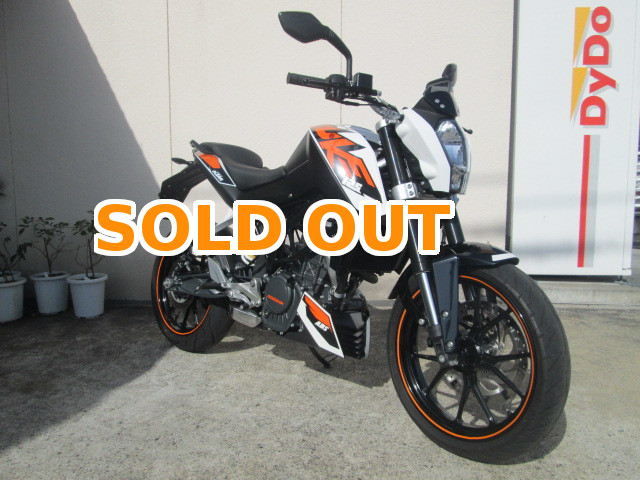 中古車 KTM 125 DUKE