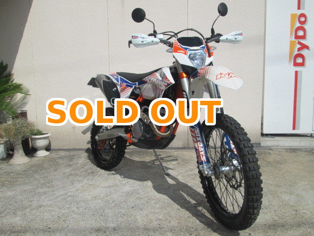 KTM 250EXC-F SIXDAYS　ご成約いただきました。